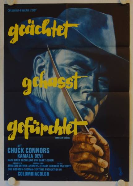 Broken Saber original release german movie poster